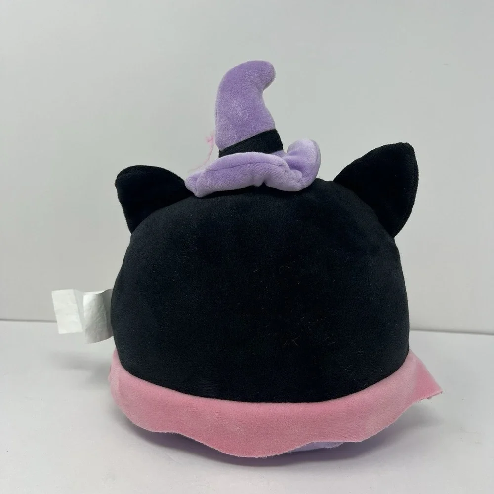 Witch Black‎ Cat Halloween Spooky Plush Squishy Stuffed Animal Toy Home Decor